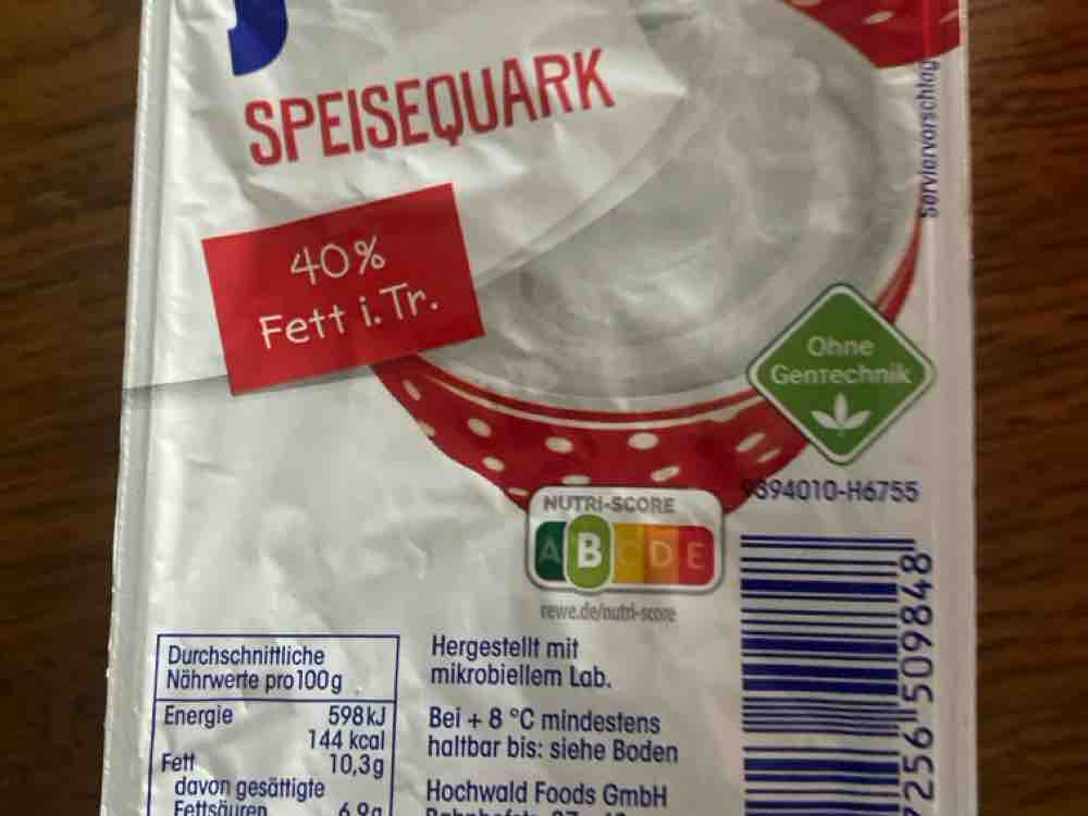 Speisequark (40% Fett) von emilymalner | Hochgeladen von: emilymalner
