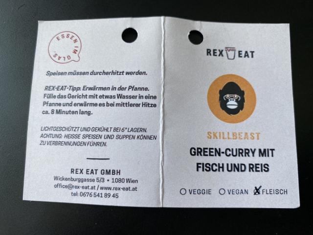 Rex Eat: Green Curry mit Fisch und Reis | Hochgeladen von: chriger