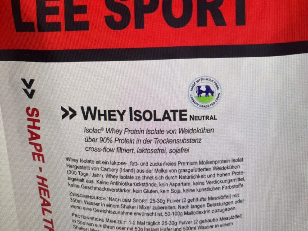 CFM WHEY PROTEIN, Himbeer von juliaarichli | Hochgeladen von: juliaarichli