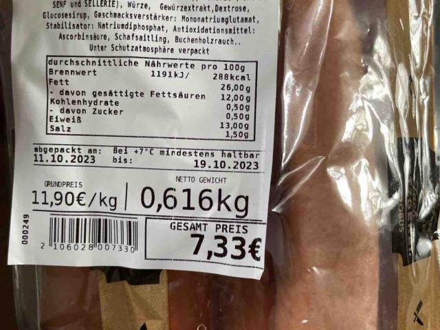 kochmettwurst, Schweinefleisch von maikespreier | Hochgeladen von: maikespreier