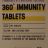 360 Immunity Tablets, 1 Tabletten Tagesdosis=100g eintragen von  | Hochgeladen von: bunnyforsale124