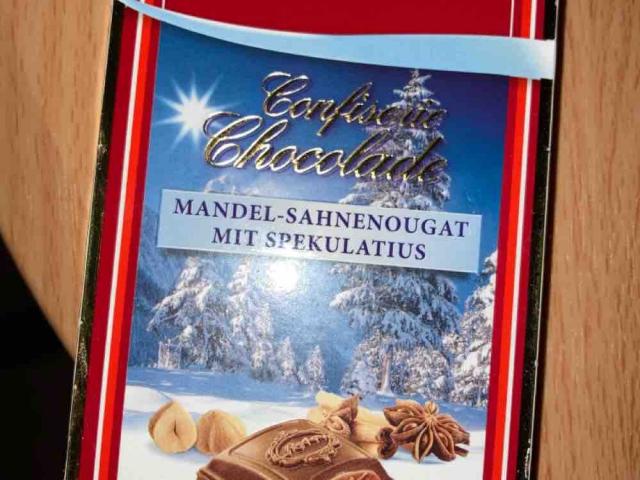 Confiserie Chocolade Winterzeit, Mandel-Sahnenougat und Spekulat | Hochgeladen von: SylkeBueldmoellerweb.de