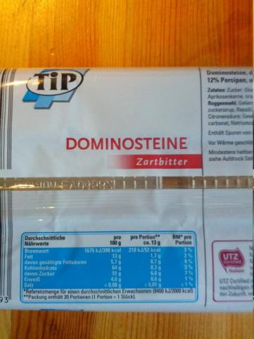 Dominosteine, Zartbitter  | Hochgeladen von: lgnt