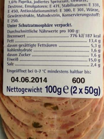Thüringer Paprikapastete mit Ei | Hochgeladen von: JennyTimon