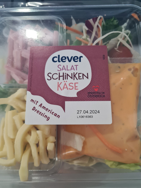 Clever Salat Schinken Käse von Ava Valerie | Hochgeladen von: Ava Valerie