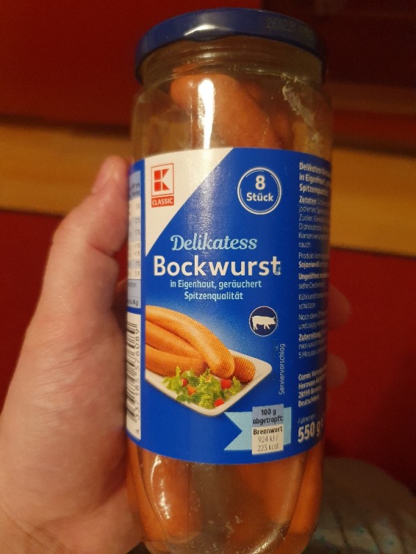 Delikatess Bockwurst, In Eigenhaut, geräuchert Spitzenqualität v | Hochgeladen von: z0rn