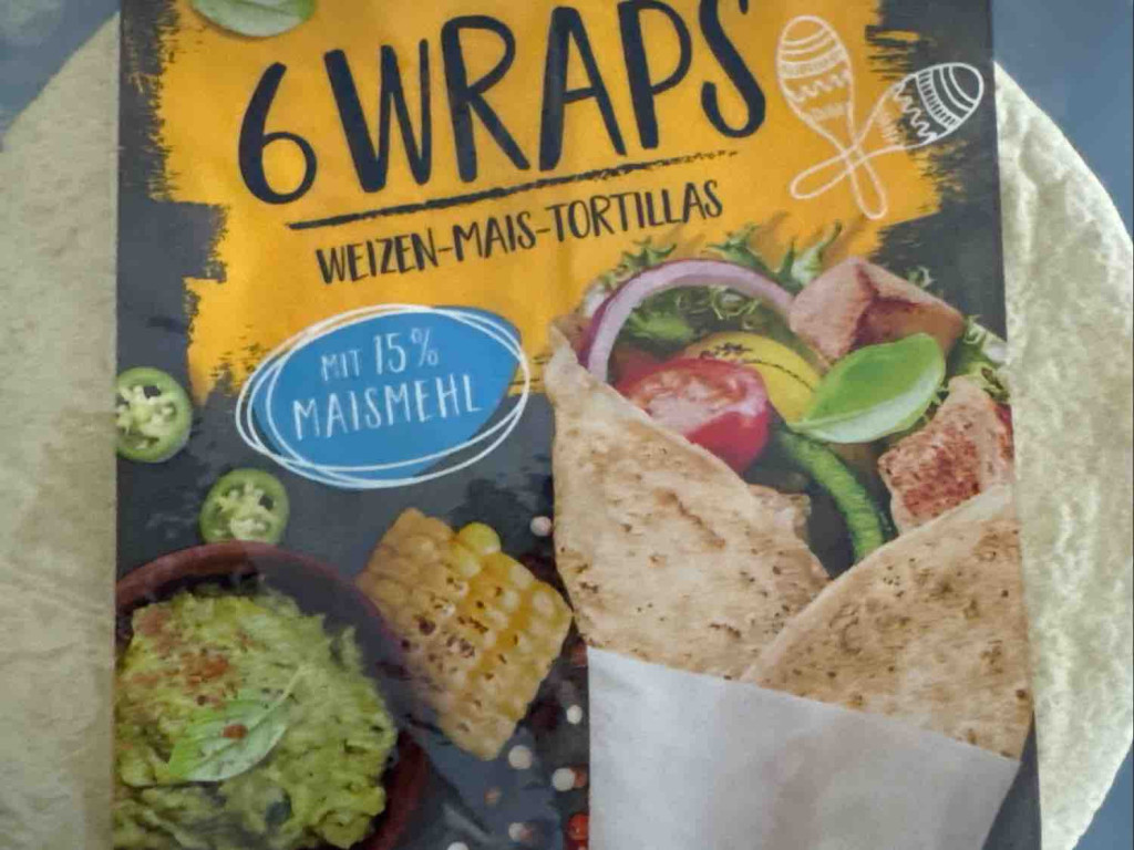 Wraps Weizen-Mais-Tortillas, mit 15% Maismehl von timkuehl | Hochgeladen von: timkuehl