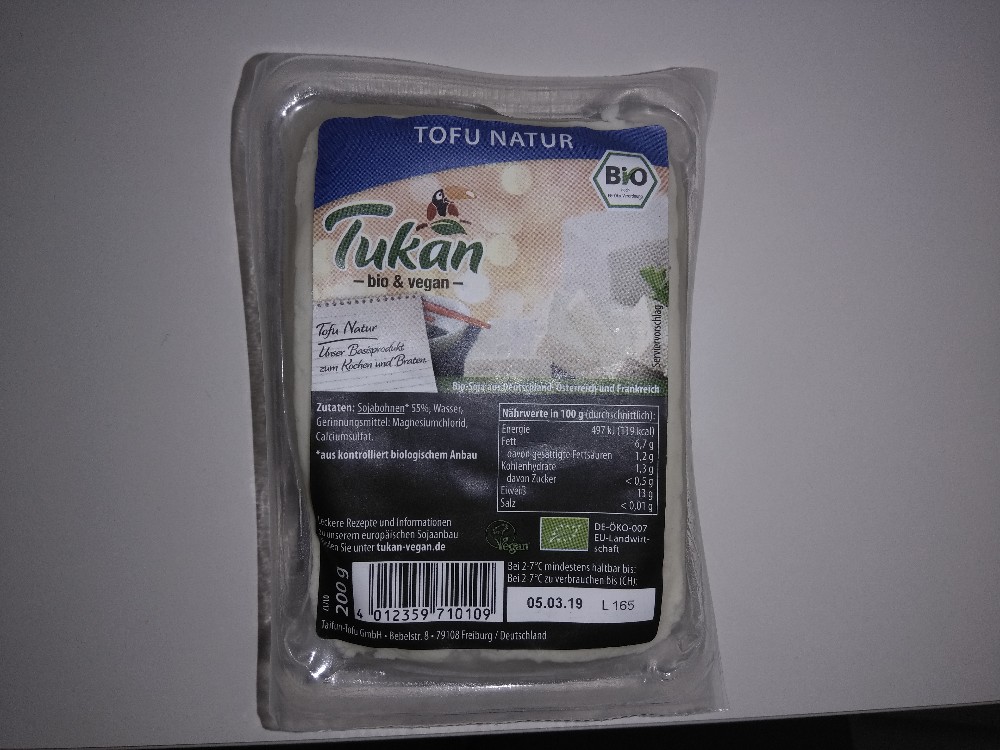 Tukan Tofu Natur von MargaB | Hochgeladen von: MargaB