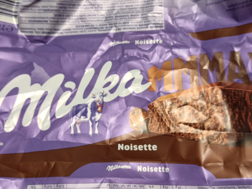 Milka MMMAX Noisette von Abnehmzeit | Hochgeladen von: Abnehmzeit