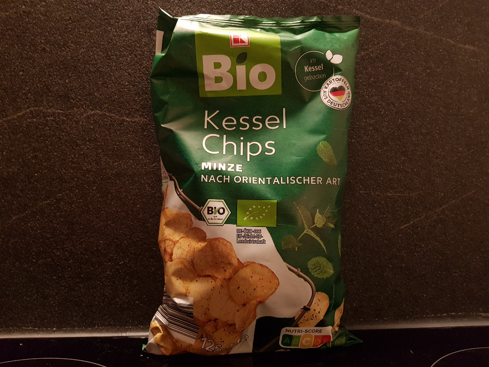 Bio Kessel Chips, Minze nach orientalischer Art von BMB | Hochgeladen von: BMB