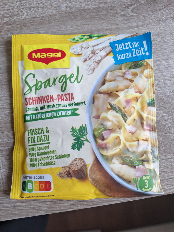 Fix für Spargel-Pasta mit Schinken, Trockenprodukt von Gregorita | Hochgeladen von: Gregoritas