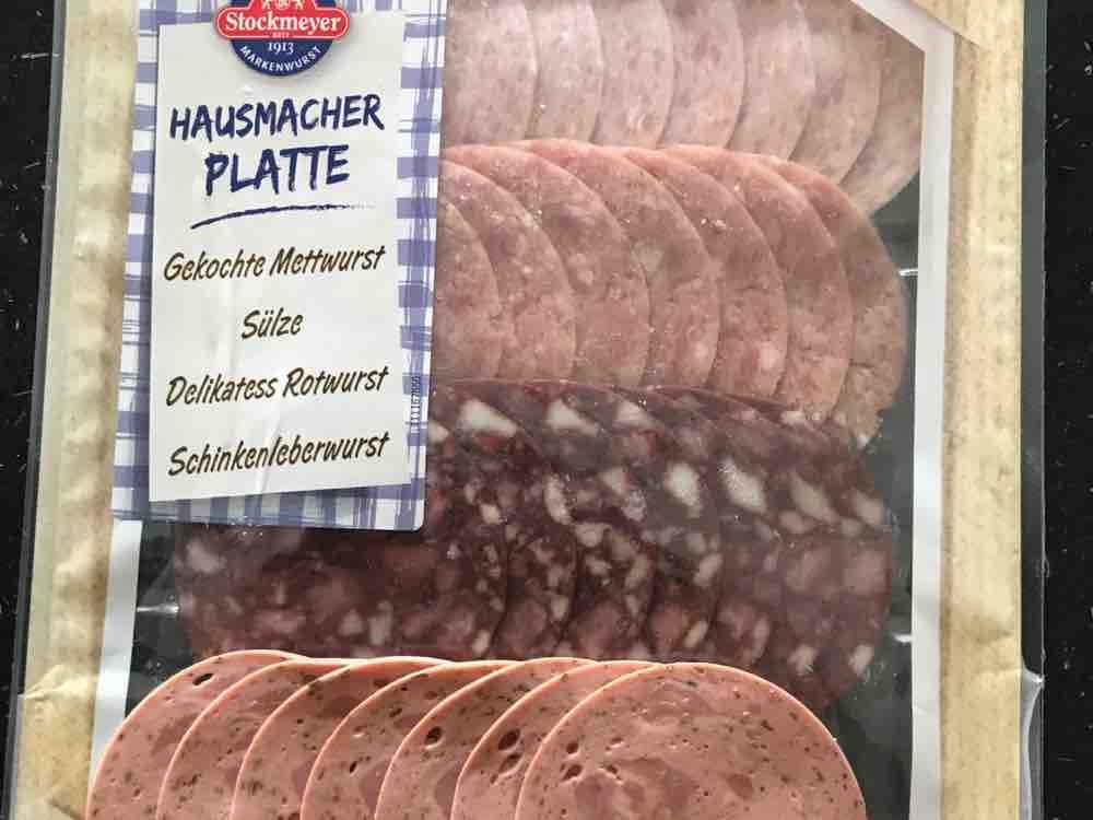 Delikatess Hausmacher Platte, Schinkenleberwurst von LutzR | Hochgeladen von: LutzR