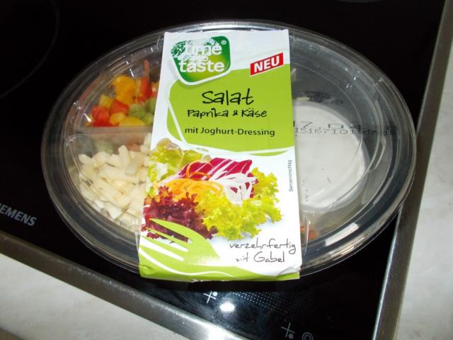 Salat Paprika Käse mit Joghurt Dressing Time to Taste | Hochgeladen von: evamedia241