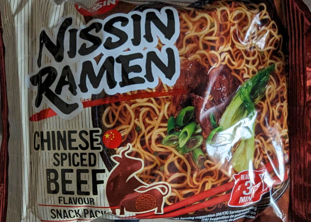Nissin Ramen Chinese spiced beef von grotesk | Hochgeladen von: grotesk