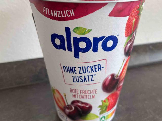 Alpro, Rote Früchte mit Datteln von marenha | Hochgeladen von: marenha