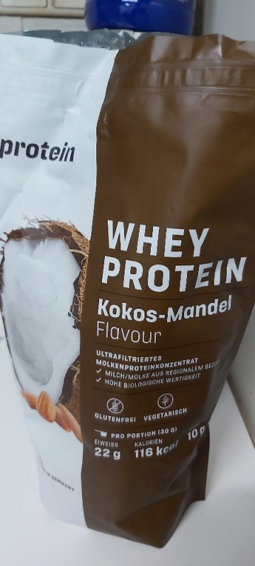Whey Protein, Kokos-Mandel Flavour von Kamikazehase | Hochgeladen von: Kamikazehase