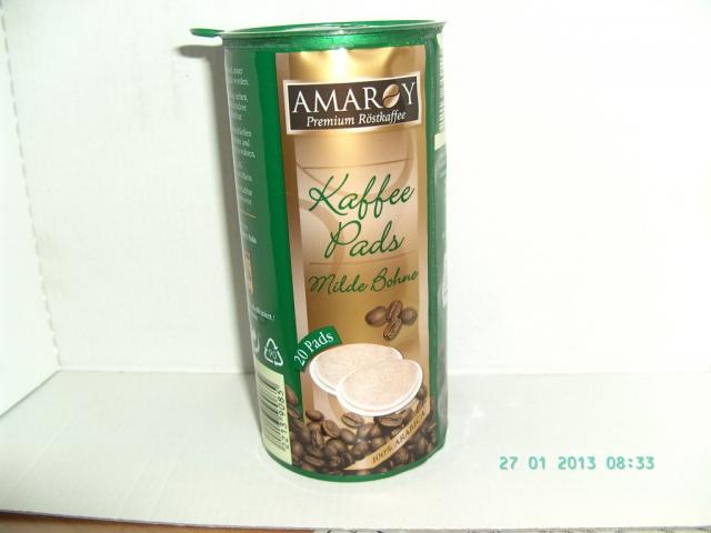 Amaroy Premium Kaffeepads, Milde Bohne | Hochgeladen von: PeggySue2509