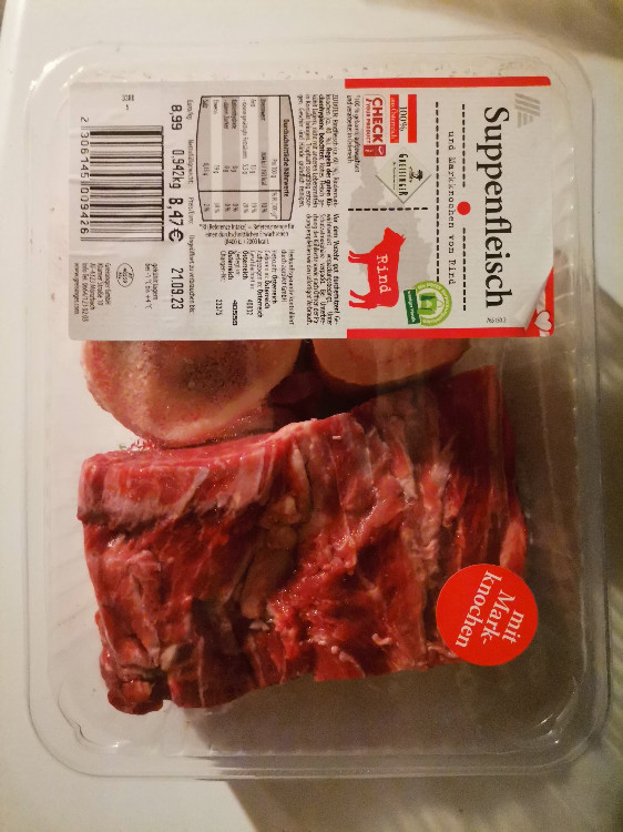 Suppenfleisch, und Markknochen vom Rind von liberantis | Hochgeladen von: liberantis