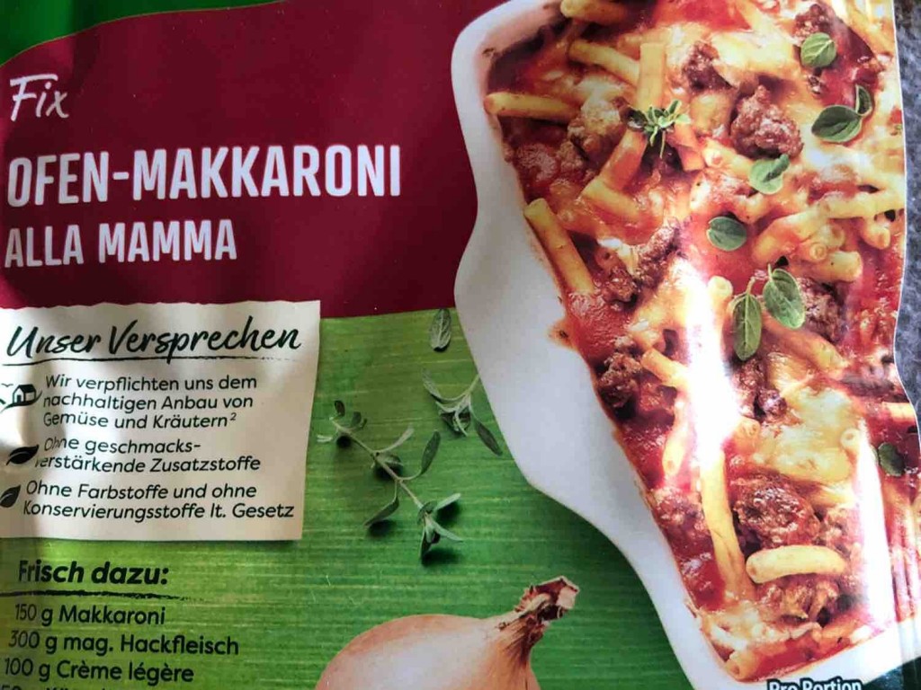 Knorr Fix Ofen-Makkaroni alla mamma (Trockenprodukt) von Chris20 | Hochgeladen von: Chris2020