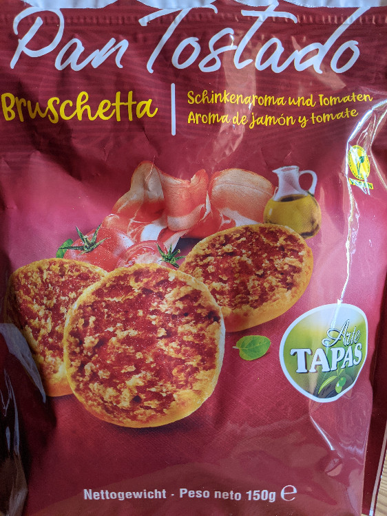 Pan Tostado, Bruschetta Schinkenaroma und Tomaten von Mauzeflaus | Hochgeladen von: Mauzeflausch