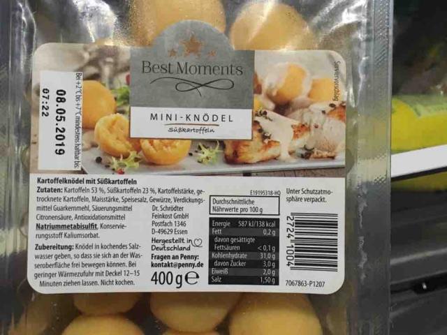 Mini-Knödel  aus Süßkartoffeln von alexandra.habermeier | Hochgeladen von: alexandra.habermeier