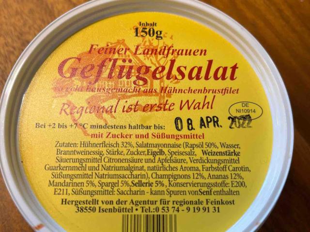 Geflügelsalat, Feiner Landfrauen von mili58 | Hochgeladen von: mili58