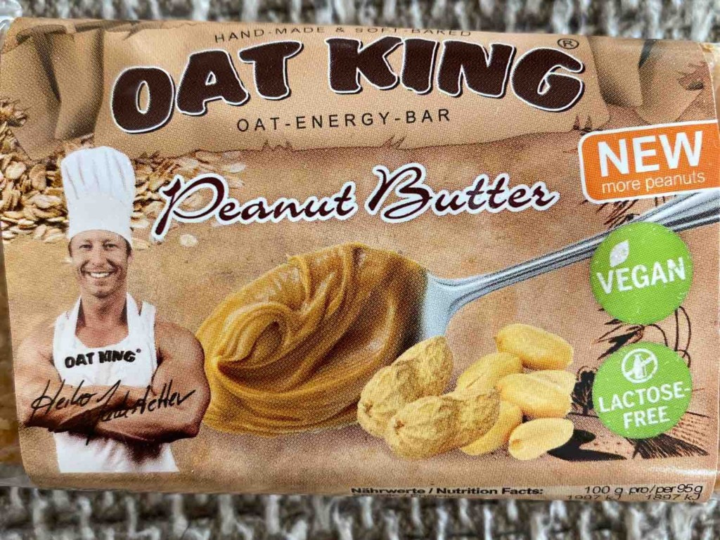 Oatking Peanut Butter, Oat-Energy-Bar von Deggial | Hochgeladen von: Deggial