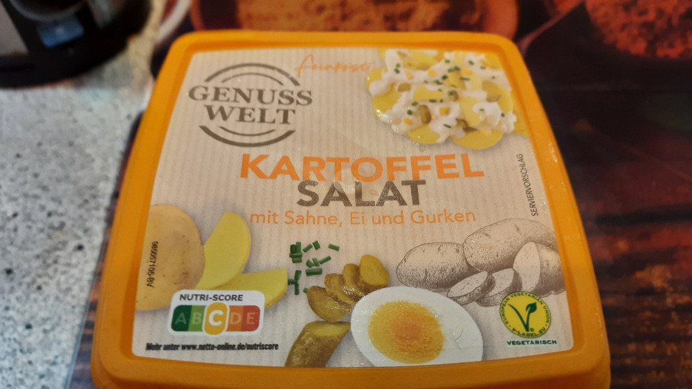 Kartoffelsalat, Mit Sahne, Ei und Gurken von Dreli74 | Hochgeladen von: Dreli74