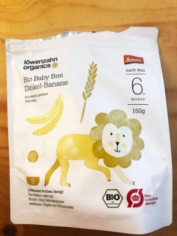 Löwenzahn Organics Bio Baby Brei, Dinkel-Banane | Hochgeladen von: juschneeberger441