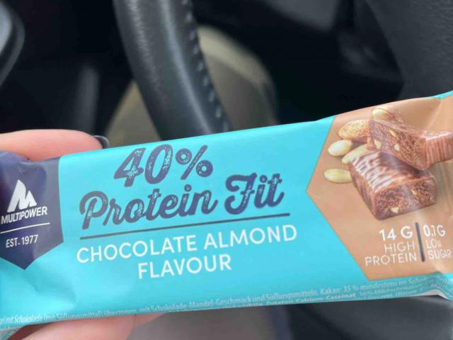 40% Protein Fit Chocolate Almond by sueckamarili | Uploaded by: sueckamarili