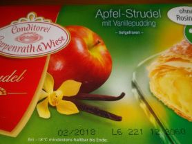 Apfel-Strudel mit Vanillepudding  | Hochgeladen von: jana74