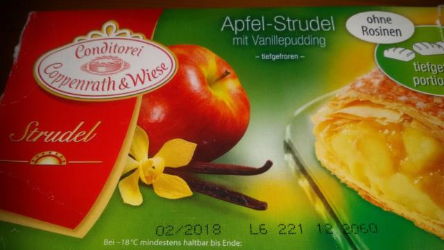 Apfel-Strudel mit Vanillepudding  | Hochgeladen von: jana74