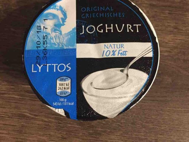 Original griechisches Joghurt, natur 10% Fett von sonic84 | Hochgeladen von: sonic84