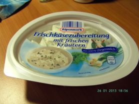 Alpenmark Frischecreme Frischkäsezubereitung aus Ziegenmilch | Hochgeladen von: PeggySue2509