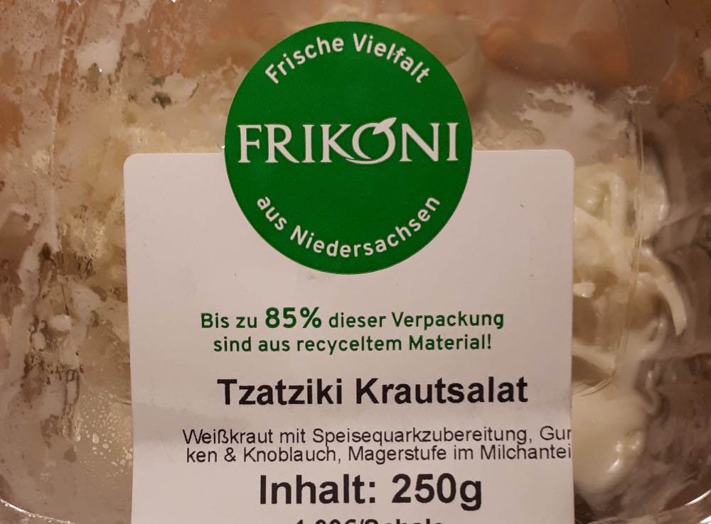 Tsatziki Krautsalat, Speisequark, Gurken, Knoblauch von Enomis62 | Hochgeladen von: Enomis62
