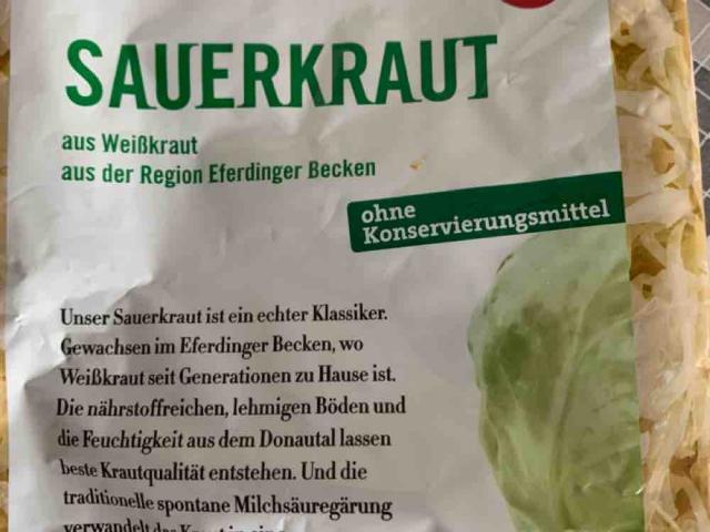 Sauerkraut Eferdinger, Kraut von Wald4tler | Hochgeladen von: Wald4tler