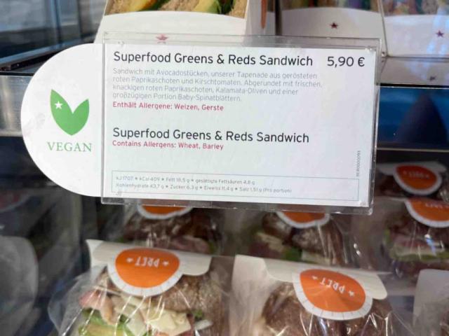 Super Greens and Reds, Vegan Sandwich von rko1983 | Hochgeladen von: rko1983