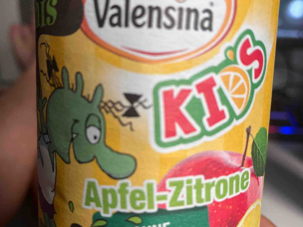 Valesina  Apfel-Zitrone, ohne Zuckerzusatz und Süßungsmittel von | Hochgeladen von: sidney97
