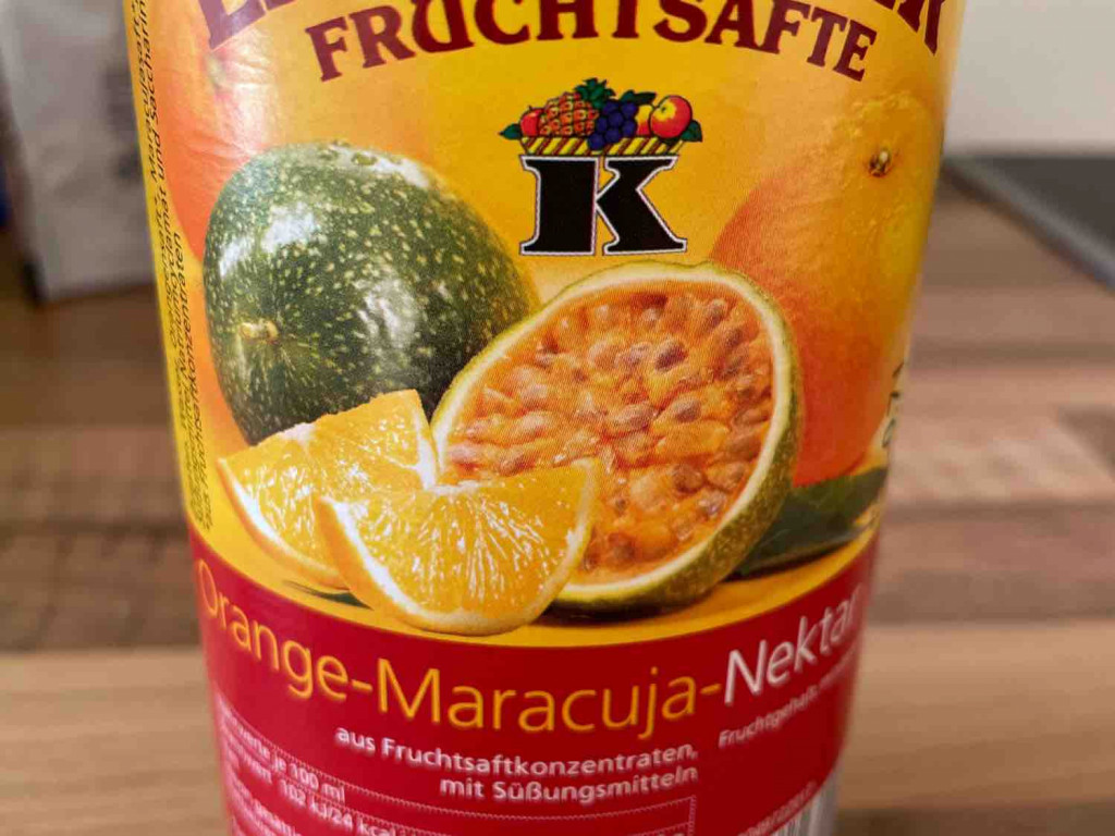 Orange-Maracuja-Nektar, Fruchtgehalt mind. 50 % von simimon | Hochgeladen von: simimon