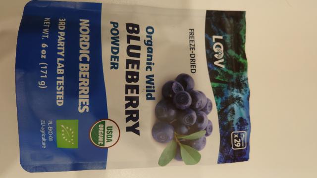 Organic Wild Blueberry Powder, 100% bio Wildheidelbeeren von Wei | Hochgeladen von: Weinlaus