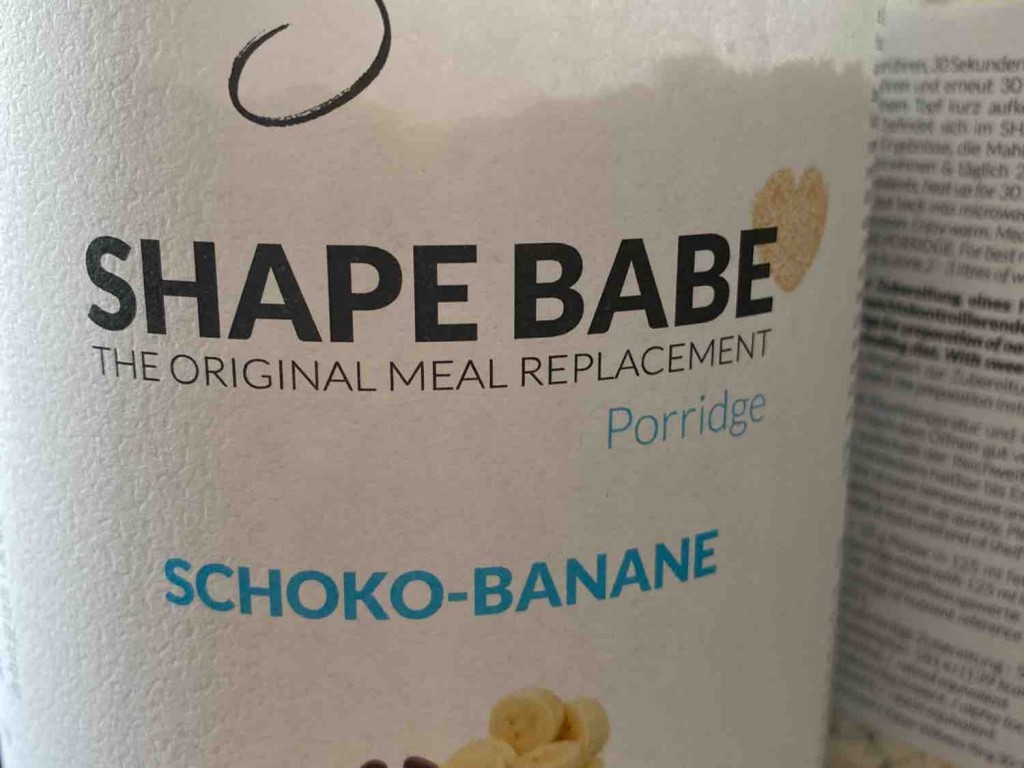 Shape   Babe Porridge Schoko-Banane von Sonischiff | Hochgeladen von: Sonischiff