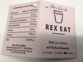 Rex Eat: Chili con Carne mit Petersilienreis | Hochgeladen von: chriger