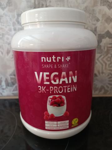 Vegan 3K-Protein, Raspberry Yoghurt Flavour von TheShapeshifters | Hochgeladen von: TheShapeshiftersWife