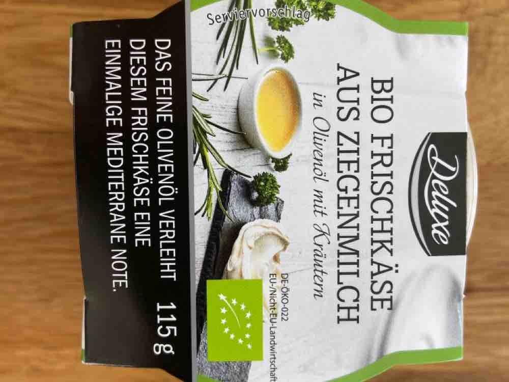 Bio Frischkäse aus Ziegenmilch, in Olivenöl mit Kräutern von Len | Hochgeladen von: LenaNeufang