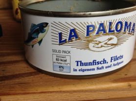Thunfisch in eigenem Saft und Aufguss (La Paloma) | Hochgeladen von: mk130571