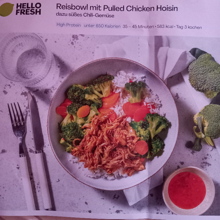 Reisbowl mit Pulled Chicken Hoisin, Hello fresh von briddel01 | Hochgeladen von: briddel01