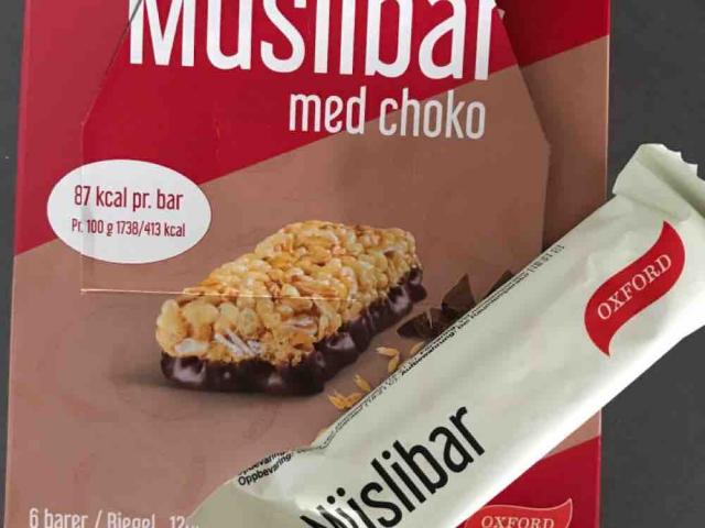 Mueslibar, with choko by godsklau | Uploaded by: godsklau