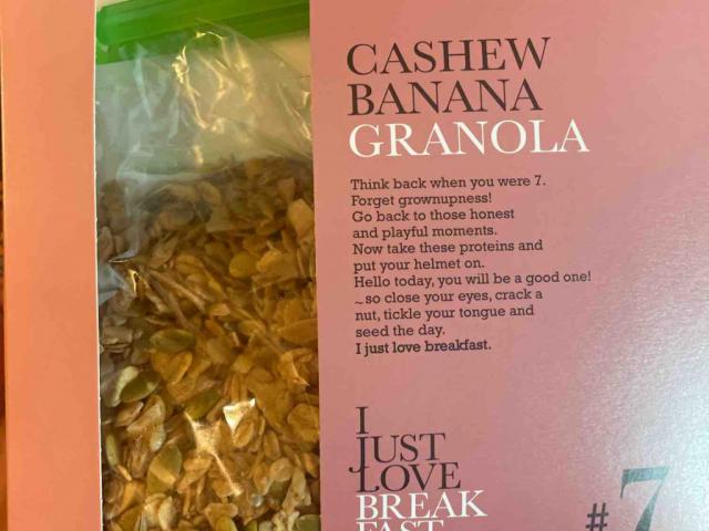 Cashew  Banana Granola von Quietscheententrulla | Hochgeladen von: Quietscheententrulla