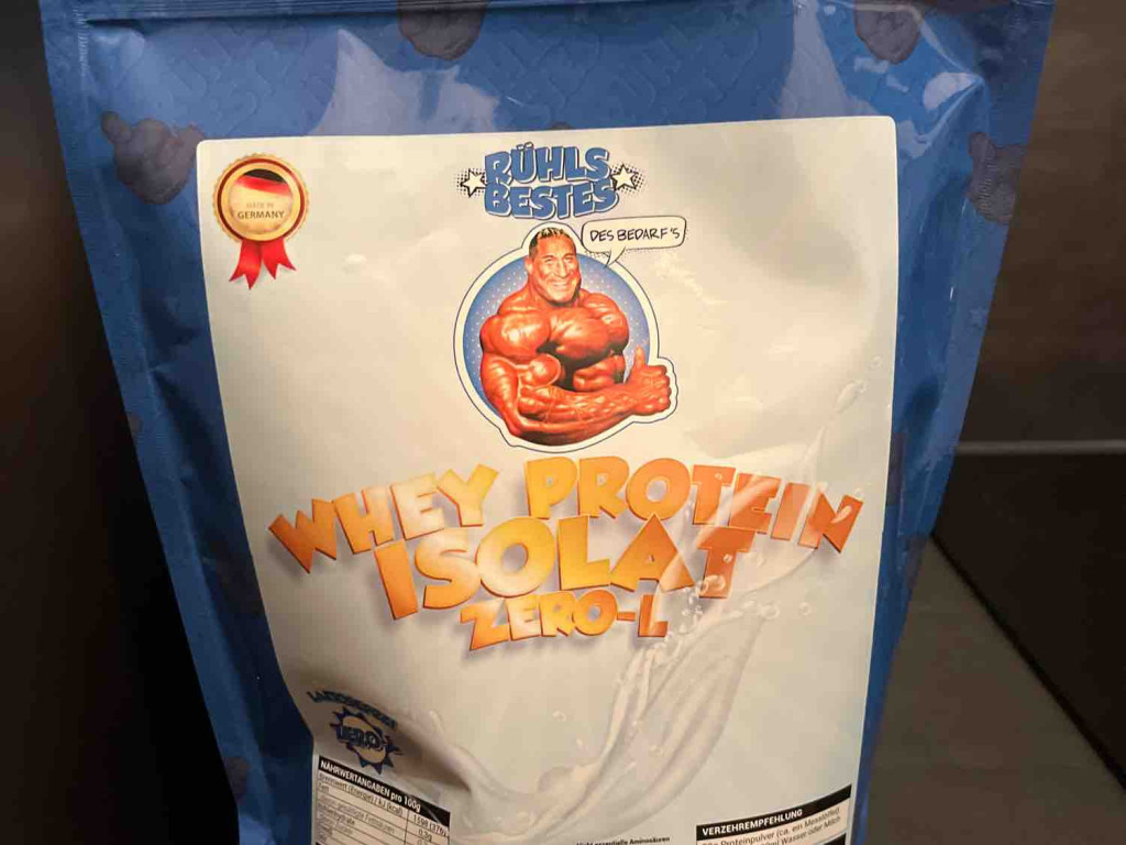 Rühls Bestes Whey Protein Isolat Neutral von KimLP | Hochgeladen von: KimLP