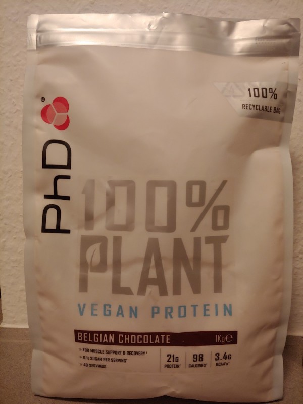 100% Plant Vegan Protein, Belgian Chocolate von afkxdxp830 | Hochgeladen von: afkxdxp830